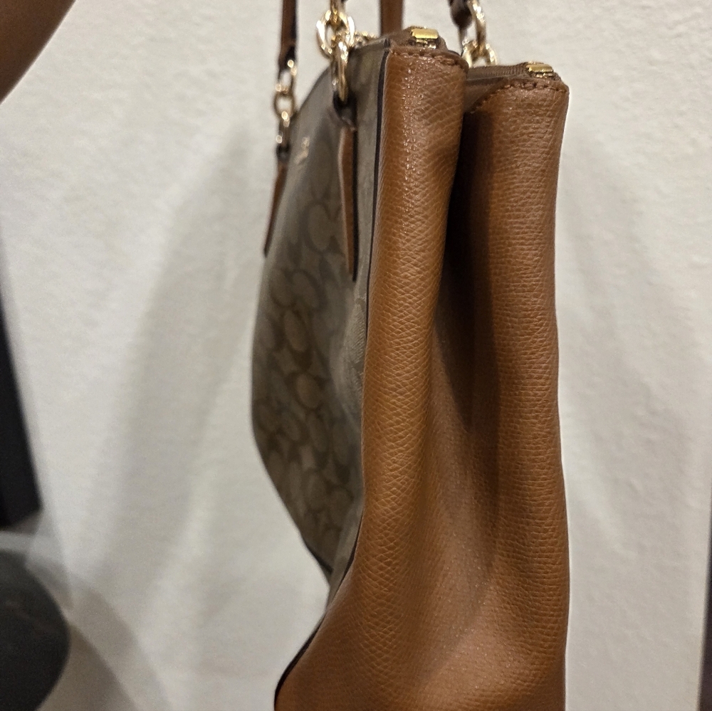 Coach Brown Signature Tote Bag - Picture 12 of 12